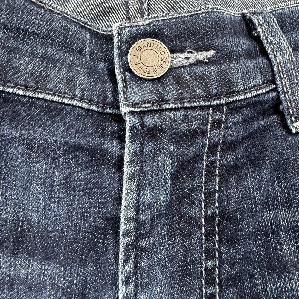7 Seven For All Mankind Slimmy Men's Straight Blue Jeans 34/31 Tag 33